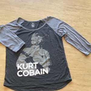 Curt Cobain (Nirvana) band tee